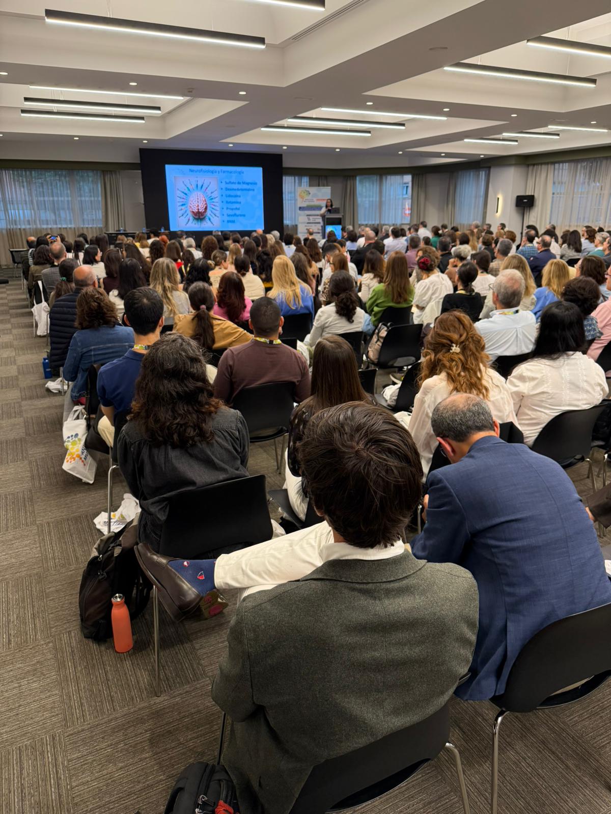 Auditorio lleno — Anestesia Multimodal Madrid 2025
