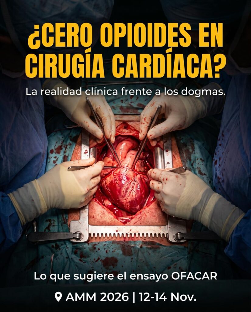 ¿Cero opioides en cirugía cardiaca? Lo que sugiere el ensayo OFACAR 🫀💥