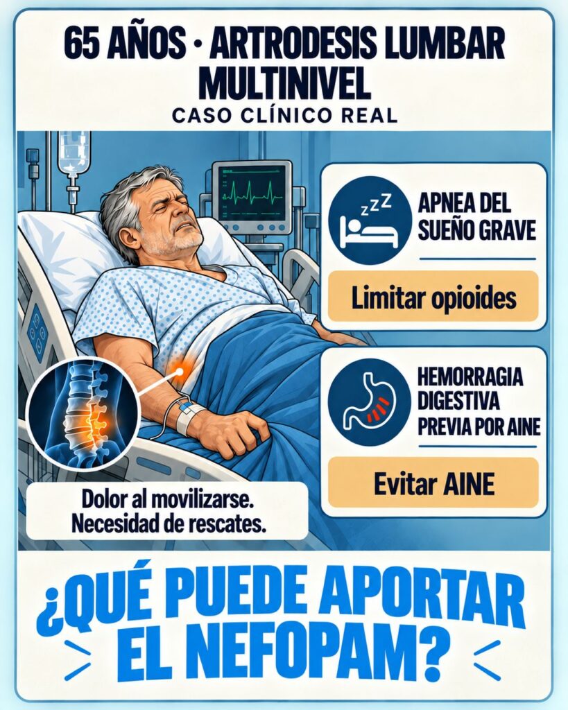 💥 ¿Es un opioide? ¡No! ¿Es un AINE? ¡No! ¡Es NEFOPAM!